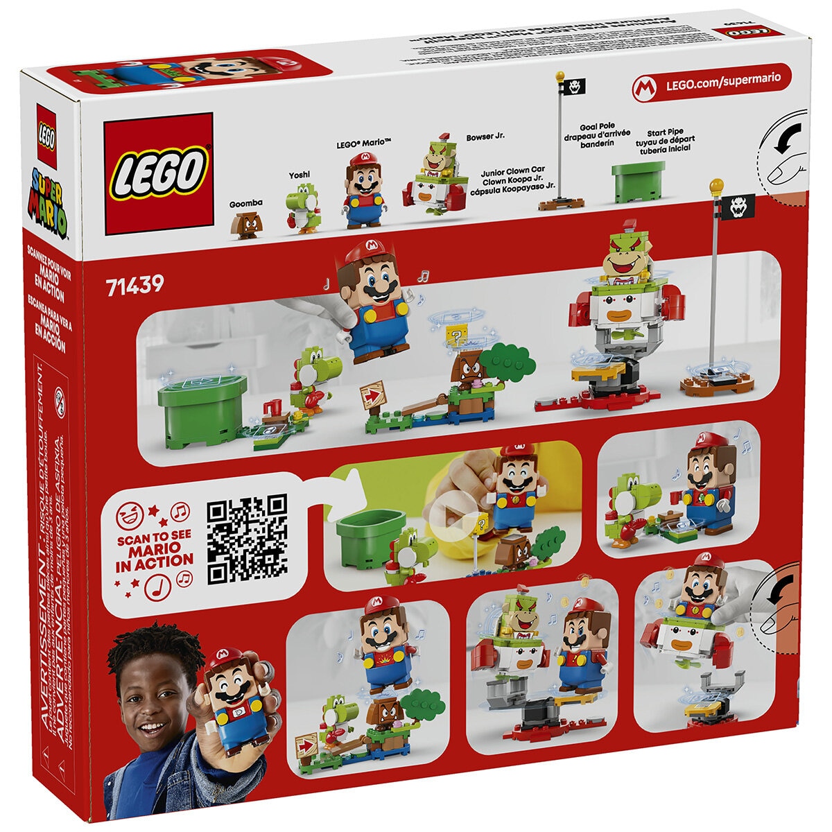 LEGO Super Mario, Aventuras Interactivas con Mario
