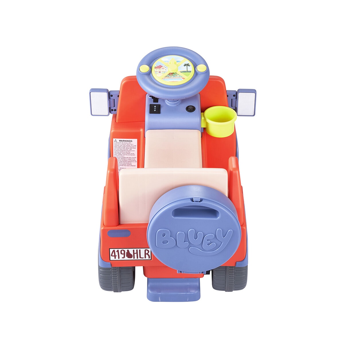 Bluey Carrito Montable con Batería de 6V