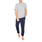 Kenneth Cole New York Set de Pijama para Caballero gris grande