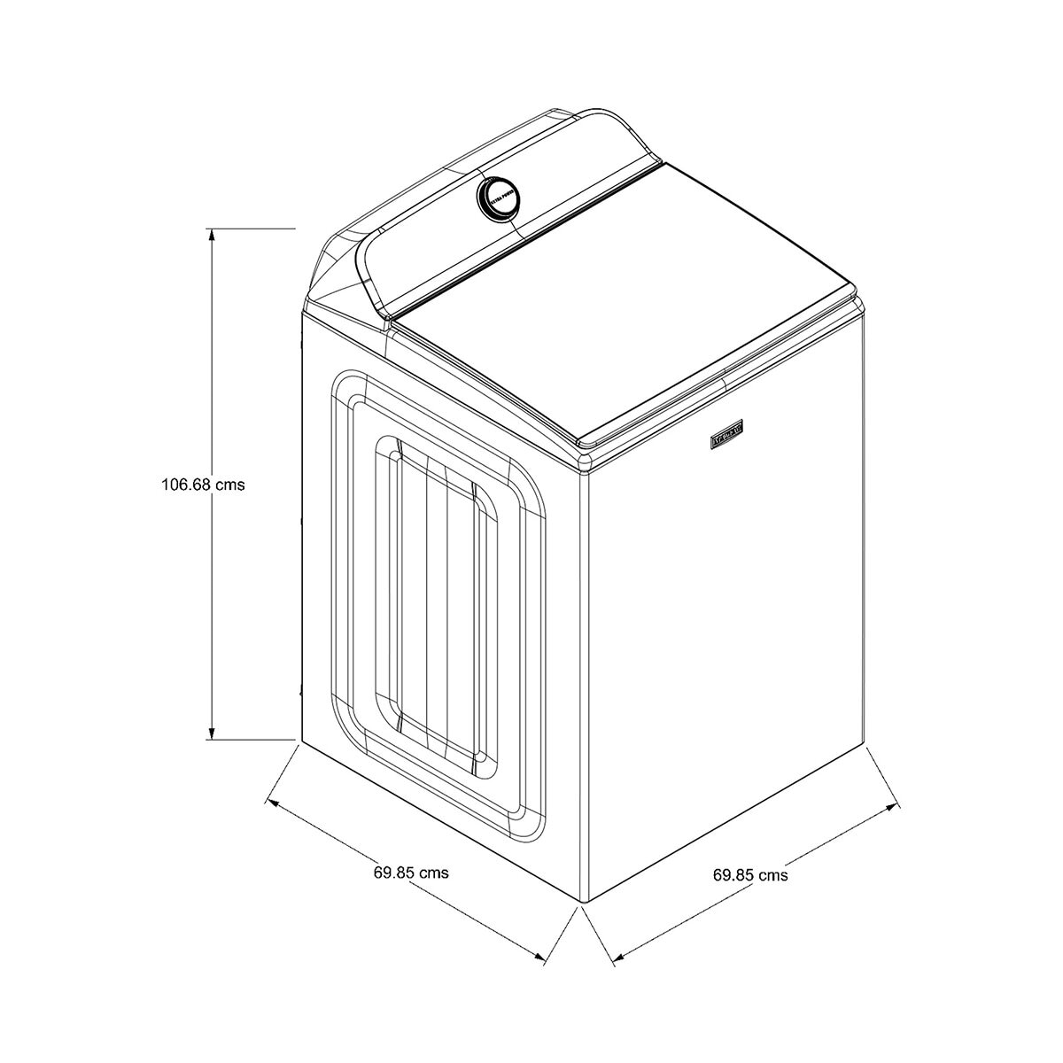 Maytag Lavadora 25Kg Sistema Pet Pro