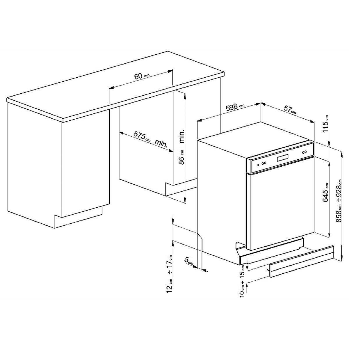 Lavavajillas Empotrable Smeg 23 Costco M xico lavavajillas-empotrable-smeg-23-costco-m-xico