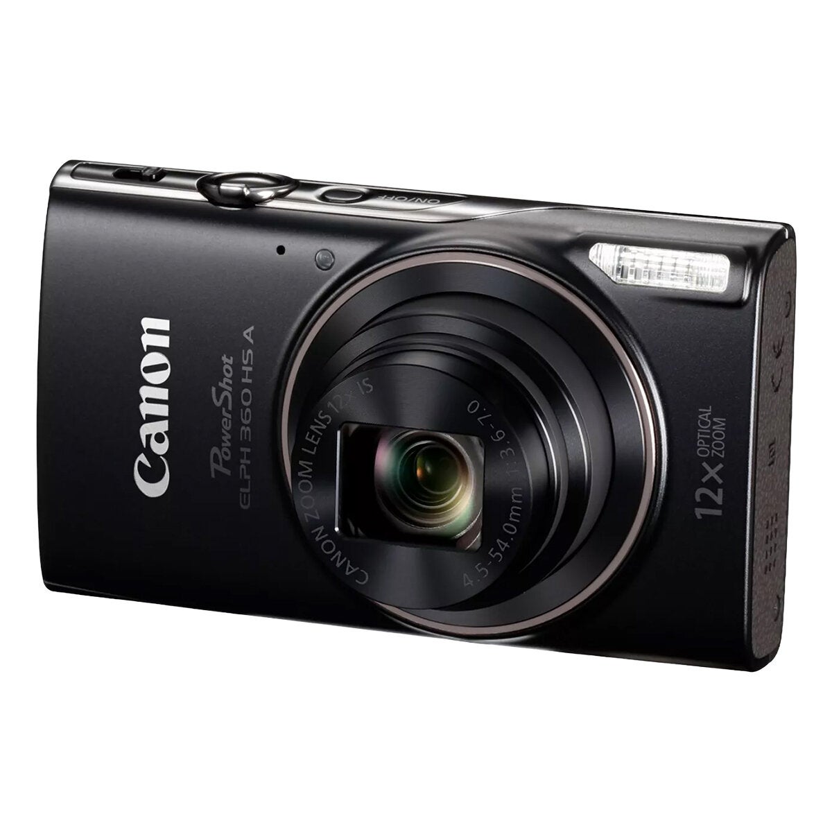 Canon PowerShot ELPH 360 A Cámara Digital Negra Canon PowerShot ELPH 360 A Cámara Digital Negra