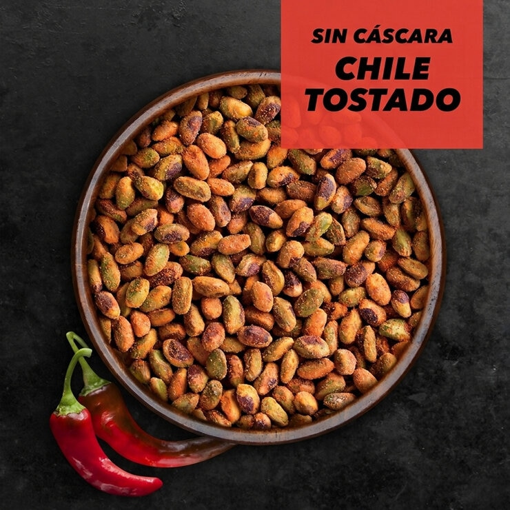 Wonderful Pistaches Sin Cáscara Tostados Con Chile 624 g Wonderful Pistaches Sin Cáscara Tostados Con Chile 624 g