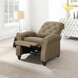 Simon Li Furniture, Sillón Reclinable de Piel con Sistema Eléctrico