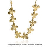 Ablime, Set de Collar y Aretes de Margaritas