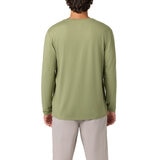 Hang Ten Playera con protección solar para Caballero Verde Grande