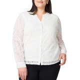 Cable and Gauge Blusa para Dama Blanco Chica Cable and Gauge Blusa para Dama Blanco Chica