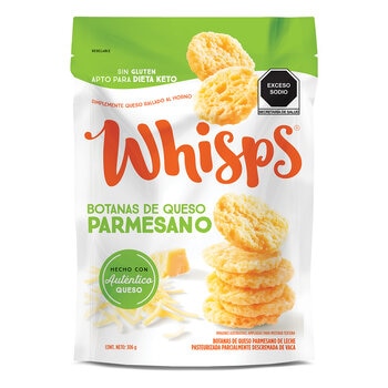 Whisps Botanas de Queso Parmesano 306 g