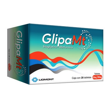 Glipa-Mt 50/850 mg 28 Tabletas