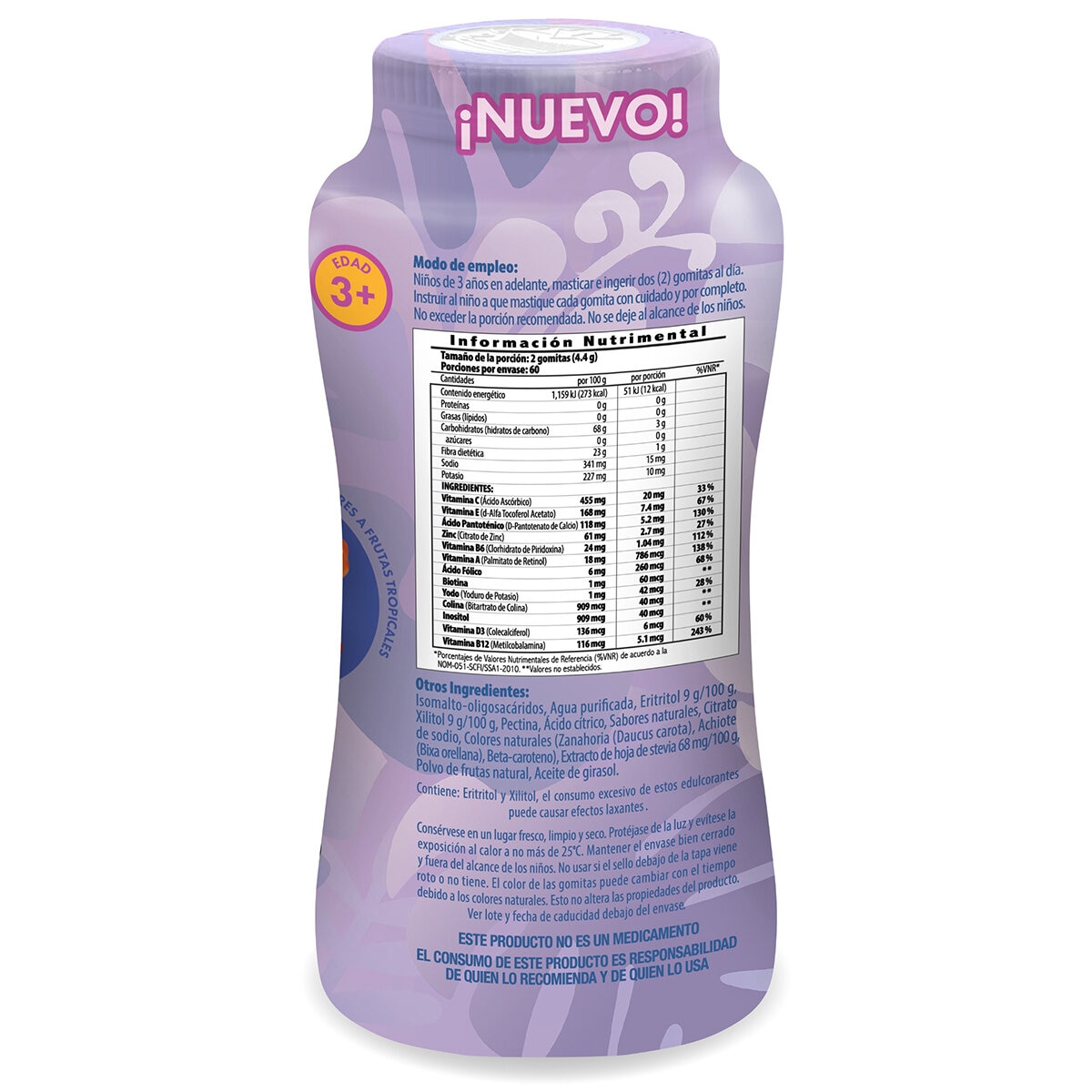 Stitch Kids Multivitaminas 120 Gomitas