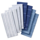 Town & Country Toallas de Cocina 8 piezas Azul