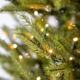 Árbol de Navidad Artificial 2.28m Pre-Iluminado con 1,400 Luces Radiant Micro LED