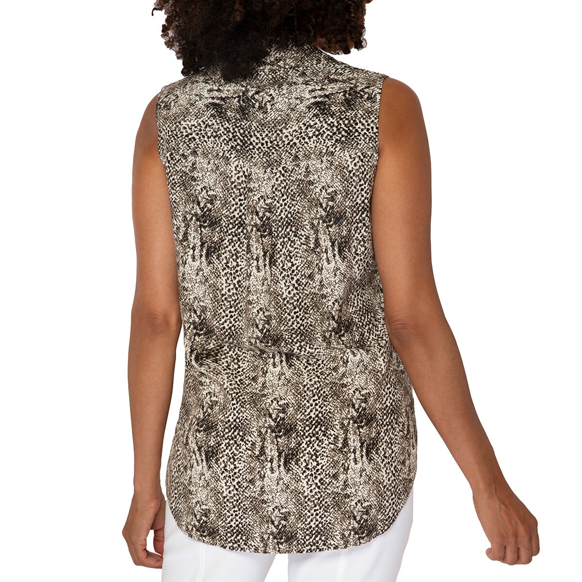 Mario Serrani Italy Blusa para Dama Café Chica