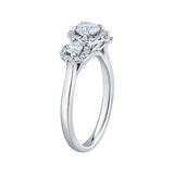 Anillo de Diamantes 1.00ctw, Platino