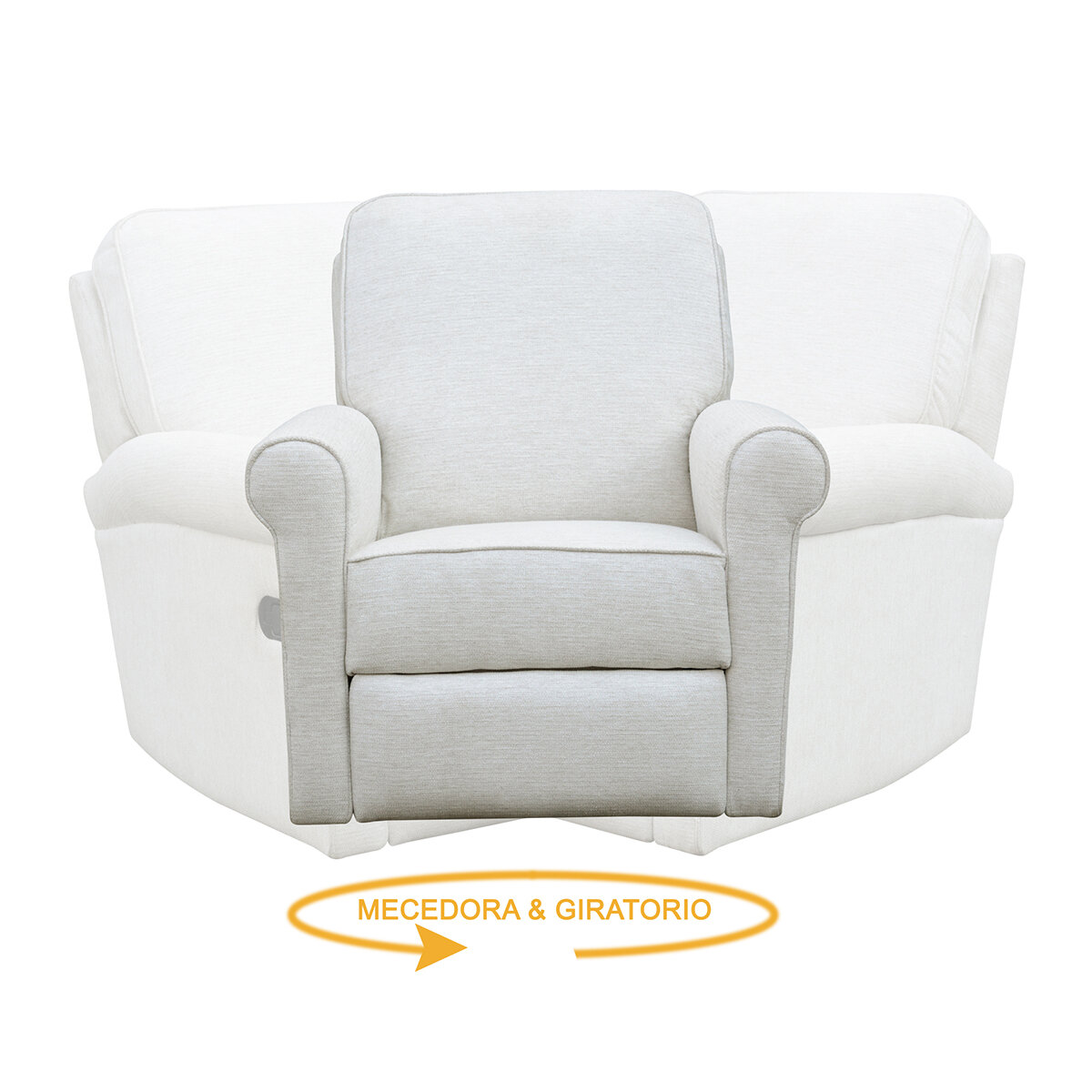 Distinción, Minnesota, Sillón Reclinable Manual