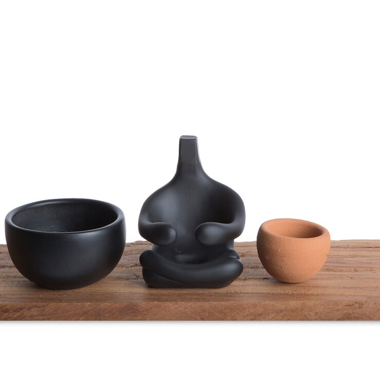 Estudio Floga, Robert Zen Set de Macetas 2 Piezas