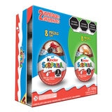 Kinder Sorpresa Huevos de Chocolate 16 pzas de 20 g - Niño/Azul