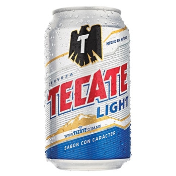 Tecate light 24 cervezas en lata de 355ml Tecate light 24 cervezas en lata de 355ml