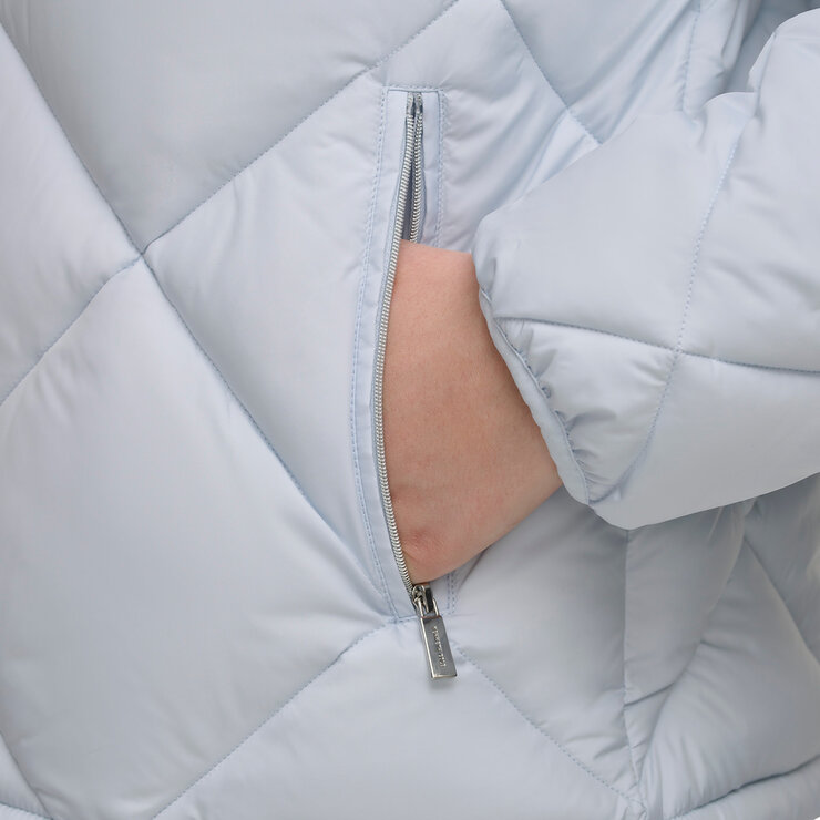 Kenneth Cole Chamarra para Dama Azul Mediana