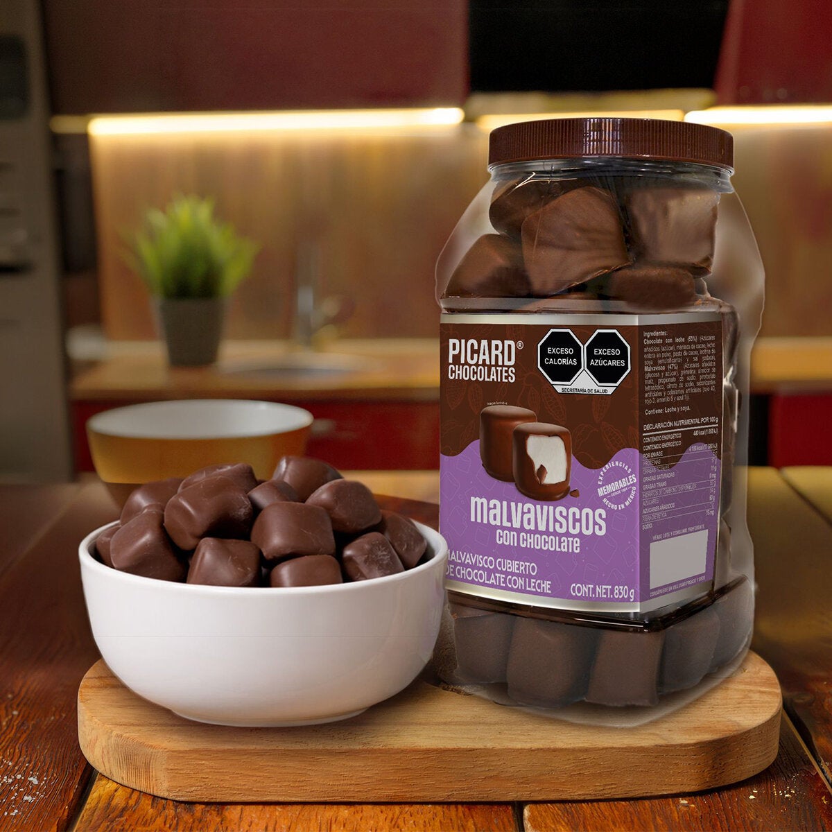 Picard Malvaviscos con Chocolate 830 g Picard Malvaviscos con Chocolate 830 g