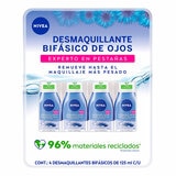 Nivea Desmaquillante Bifásico 4 pzas de 125 ml c/u