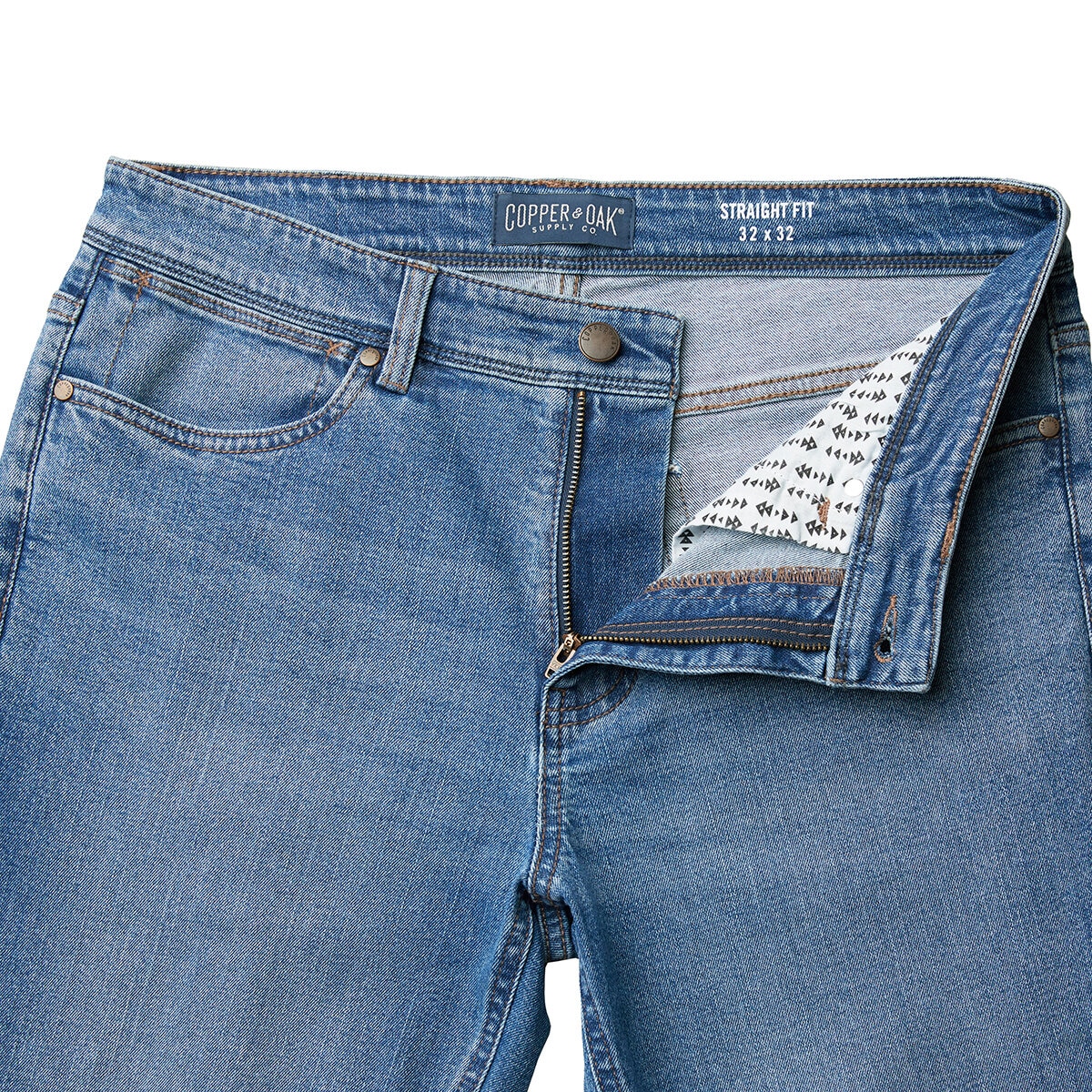 Copper & Oak Jeans para Caballero azul 32x30