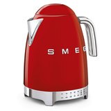 Smeg, Tetera Eléctrica con Temperatura Variable, rojo