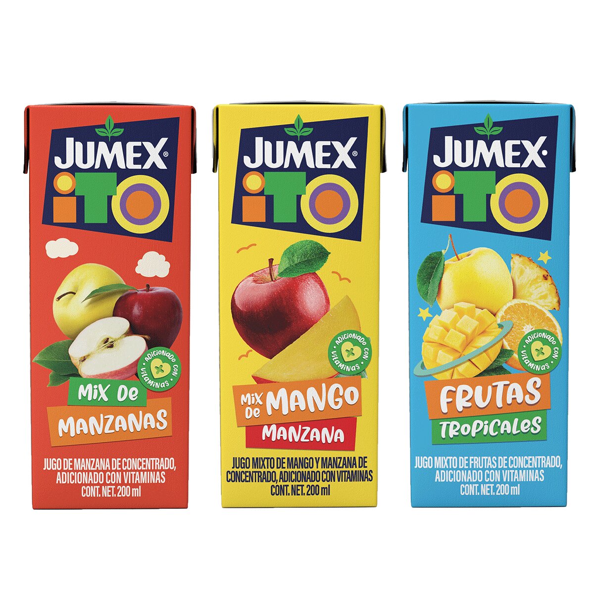 Jumexito Mezcla Jugo de Frutas 24/200 ml