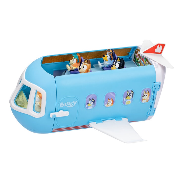 Bluey Mega Set Juego de Avión 3 en 1 +25 Frases y Sonidos Bluey Mega Set Juego de Avión 3 en 1 +25 Frases y Sonidos