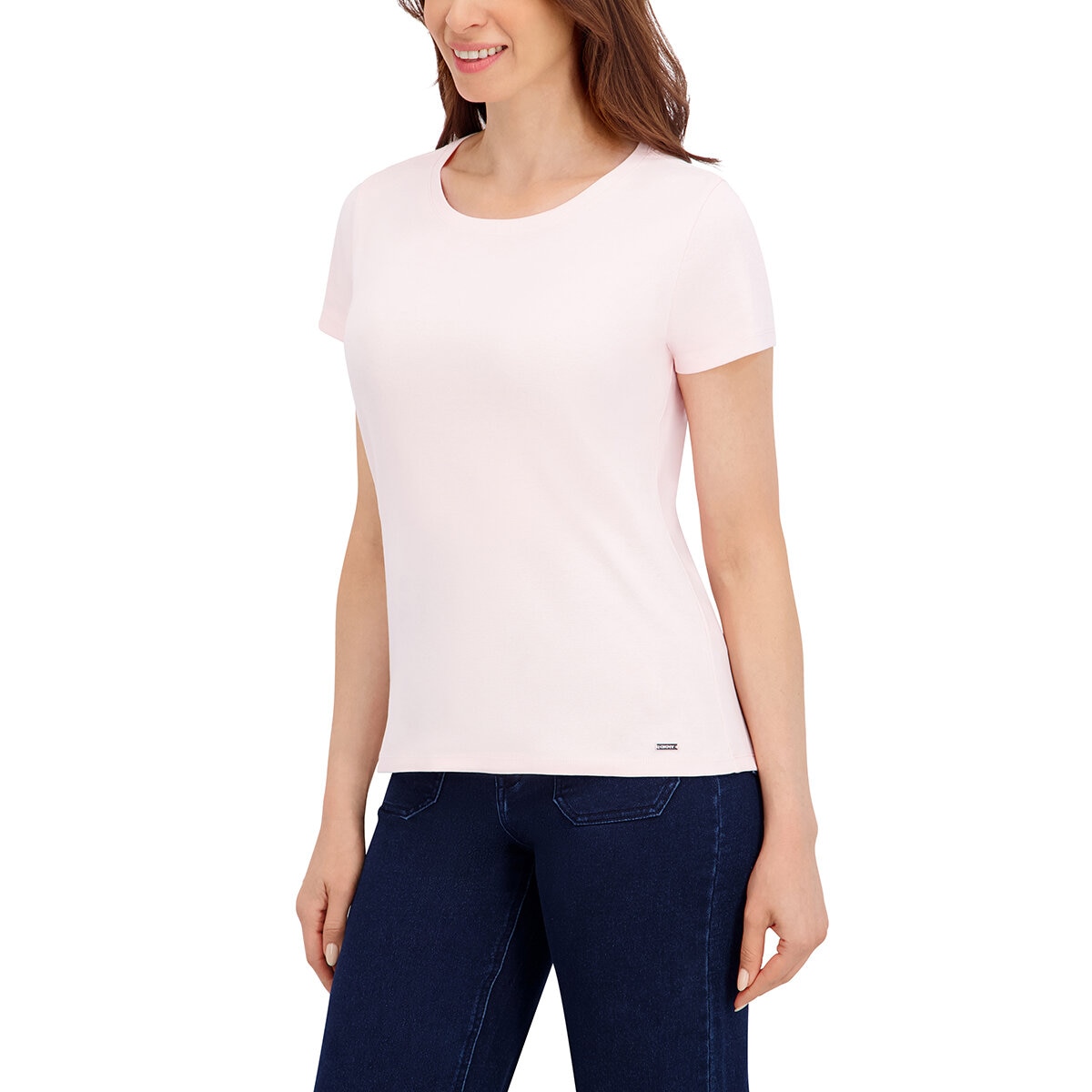 DKNY Playera para Dama Rosa Chica DKNY Playera para Dama Rosa Chica