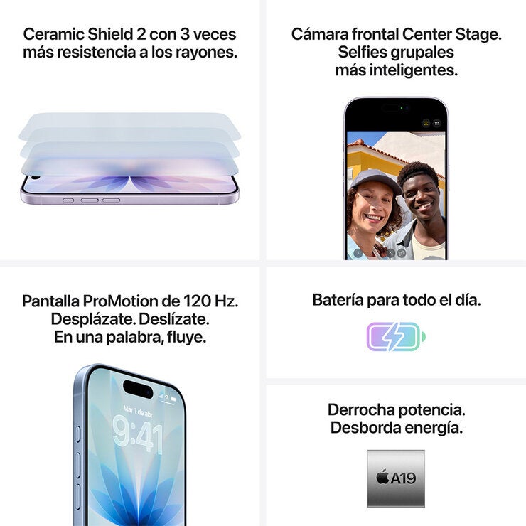 Apple iPhone 17 256GB Blanco
