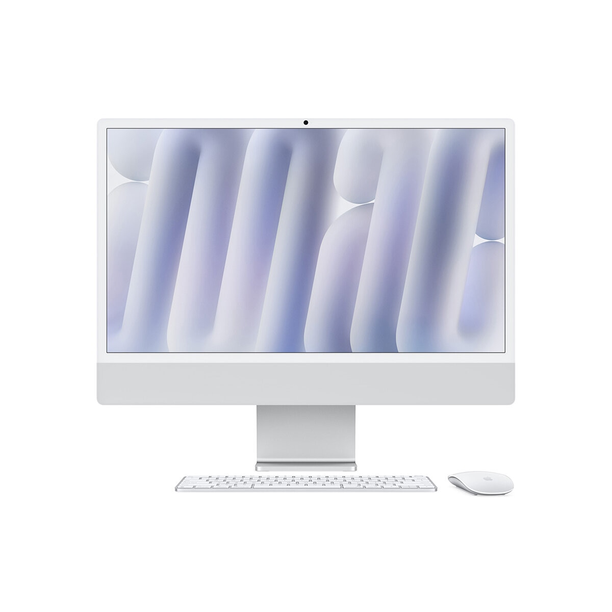 Apple iMac 24" 512GB 4.5K Chip M4 Plata CPU de 10 Núcleos GPU de 10 Núcleos Memoria Unificada de 24GB