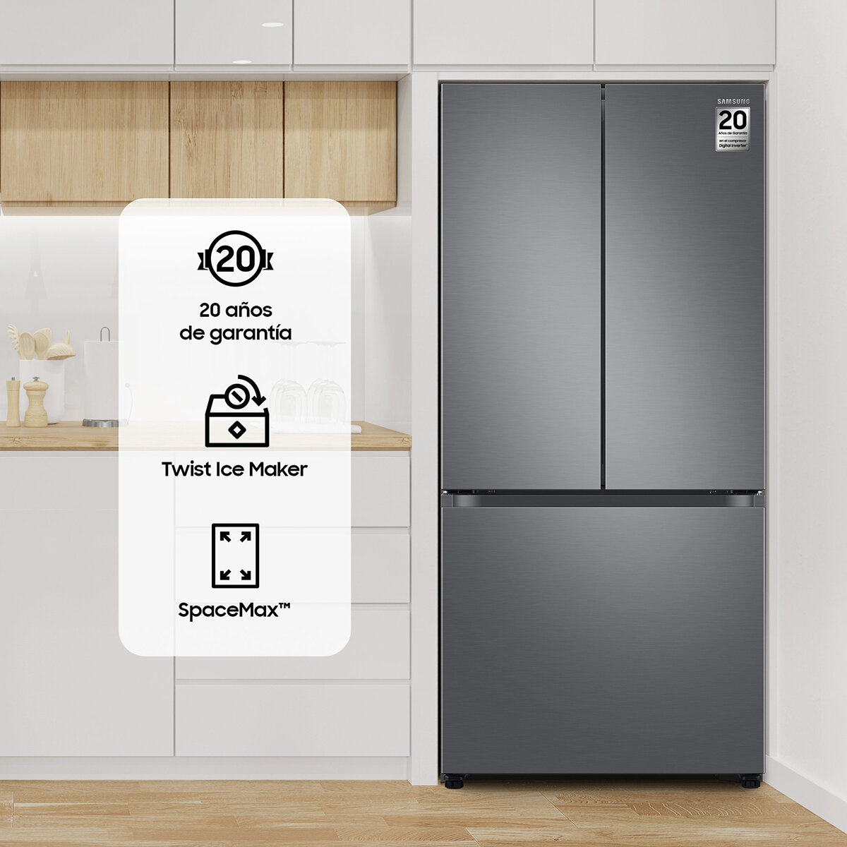 Samsung Refrigerador 22' French Door