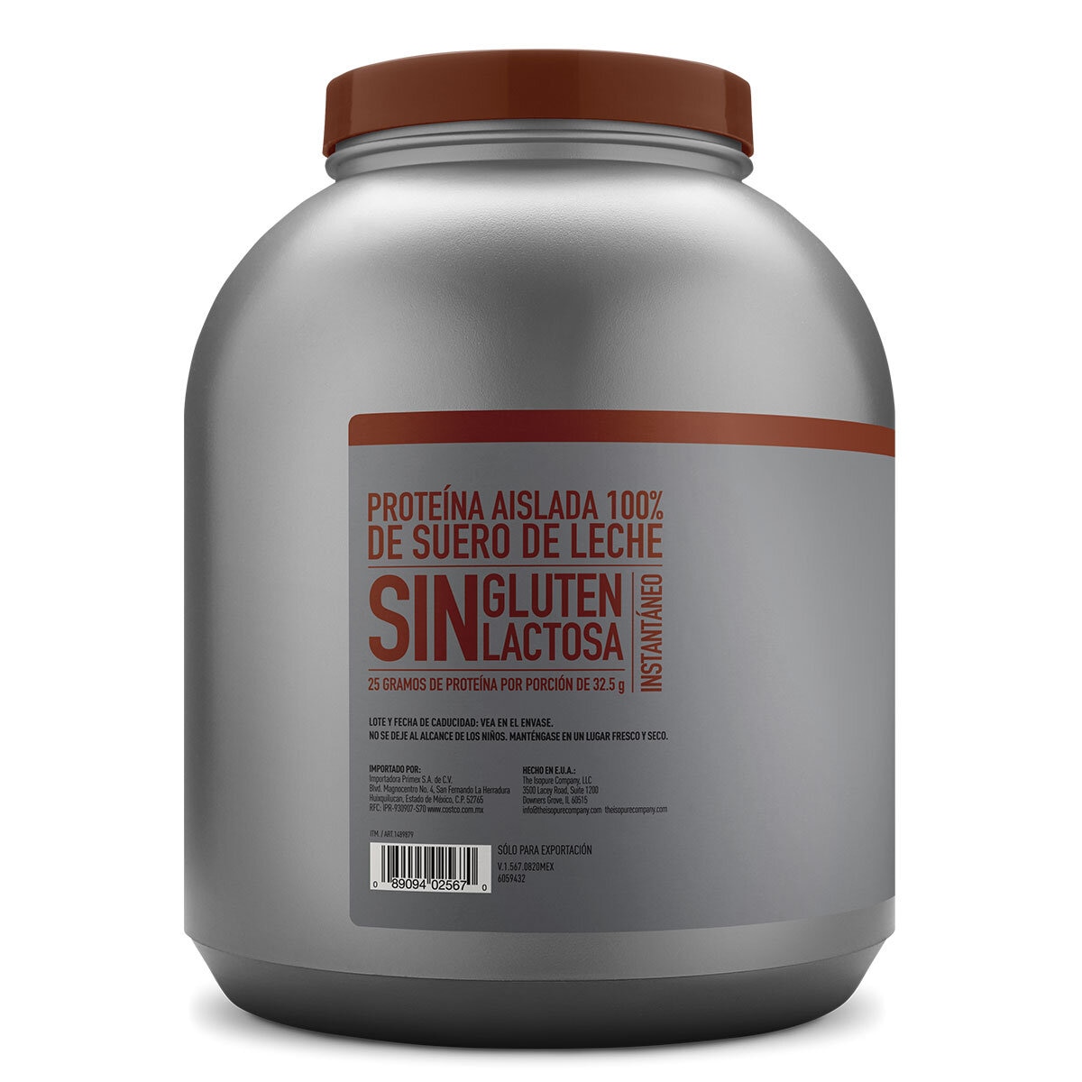 Isopure Proteína en Polvo Sabor Chocolate 2 kg