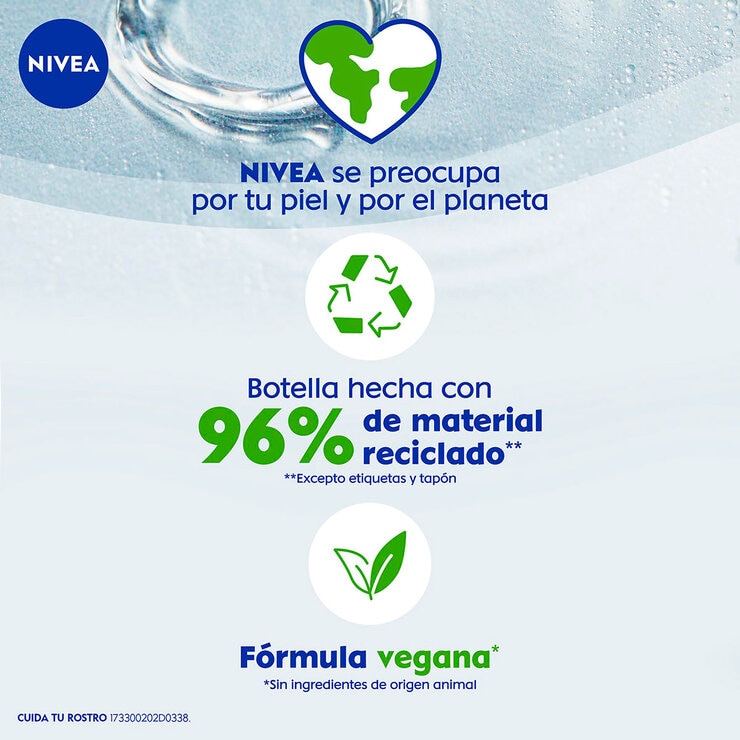 Nivea Desmaquillante Bifásico 4 pzas de 125 ml c/u