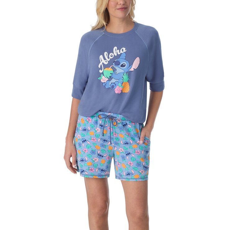 Disney Pijama para Dama Azul Chica Disney Pijama para Dama Azul Chica