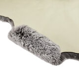 Mon Chateau Luxury Collection Tapete de Pelo Sintético 180cm x 110cm, Gris