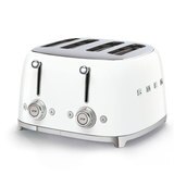 Smeg, tostador para 4 rebanadas, blanco