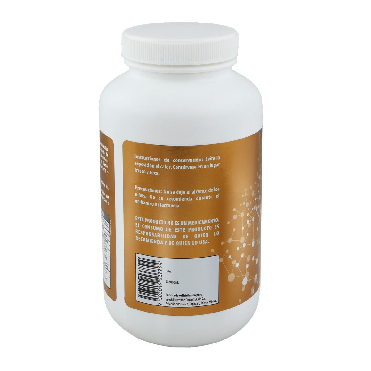 Naturagel Magnesio 250 mg con Germen de Trigo 200 Cápsulas.