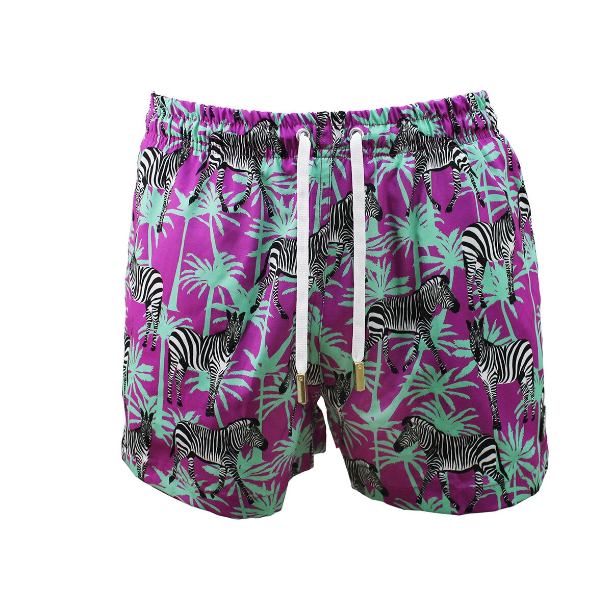 Ocean Slave, Traje de Baño Modelo Zebras, para Caballero en Varias Tallas