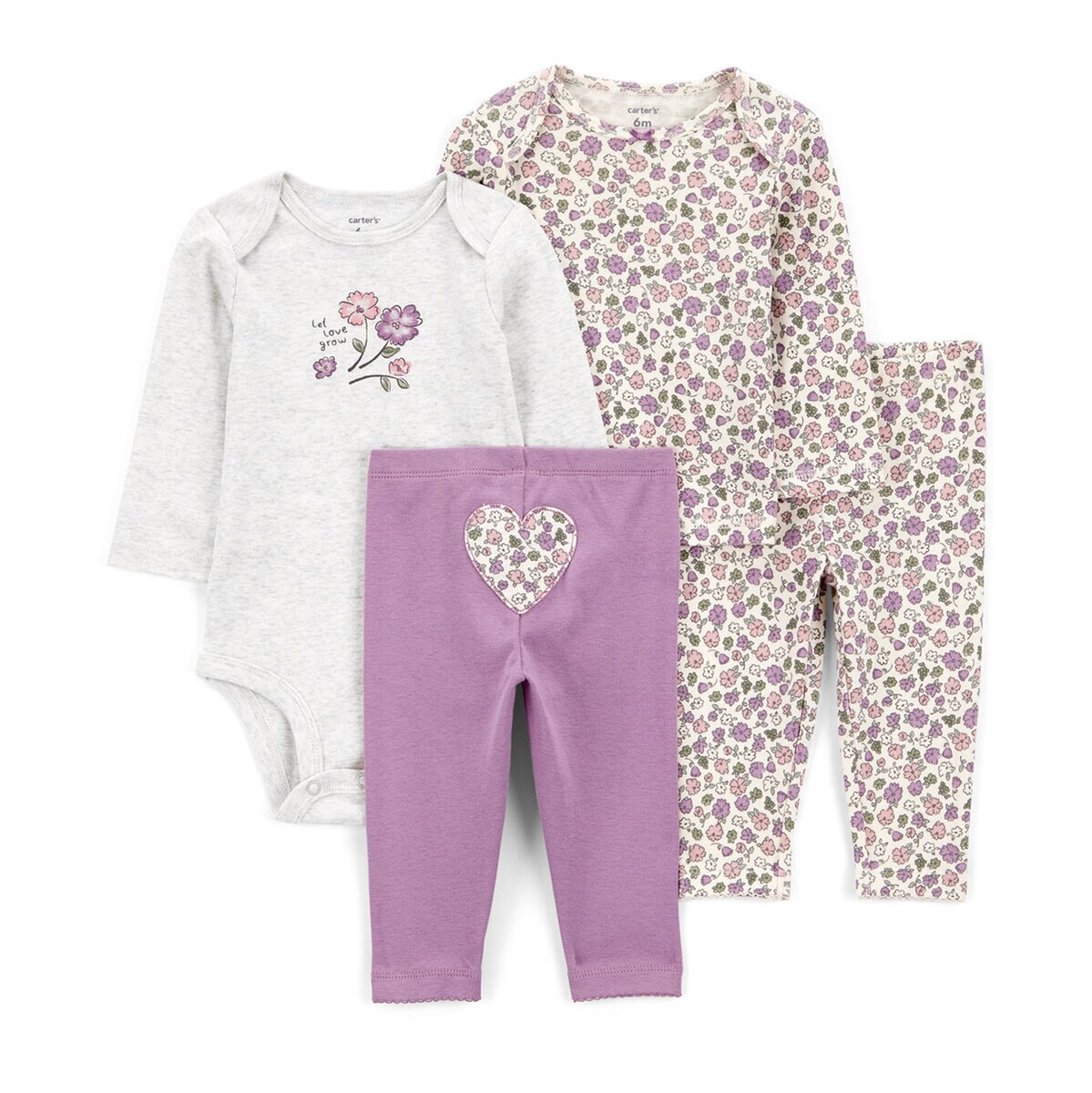 Carter's Conjunto 4 piezas para Bebés Varias Tallas y Colores