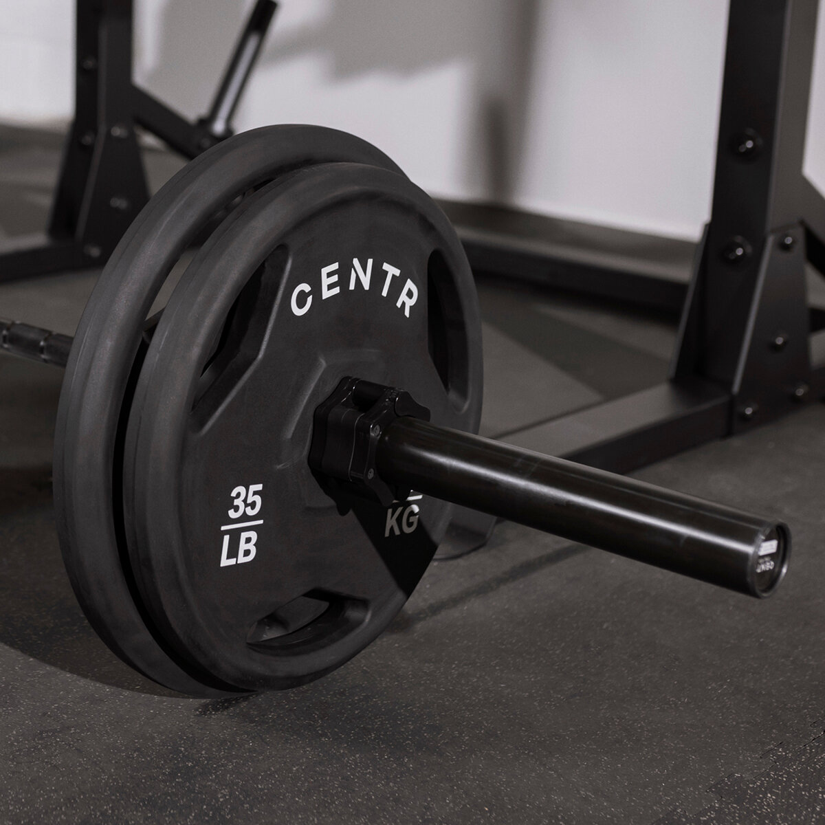Centr Set de Barra Olímpica con Discos