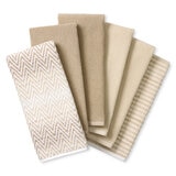 Town & Country, Toallas de Algodón Orgánico Para Cocina 6 Piezas, BEIGE FY24