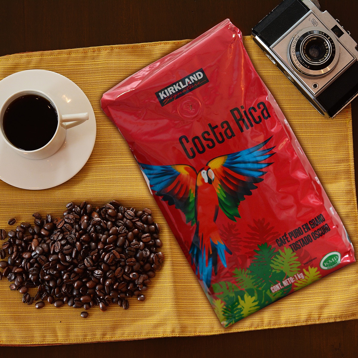 Kirkland Signature Costa Rica Café en Grano 1 kg