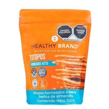 Healthy Brand Totopos Horneados Keto 100 g