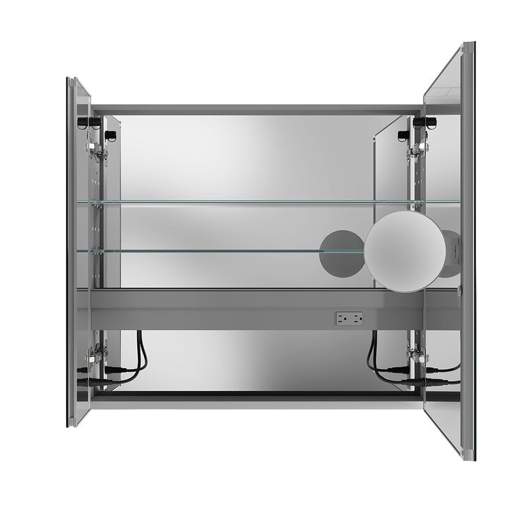 Moorefield, Gabinete de Medicinas con Espejo LED, Modelo Luna