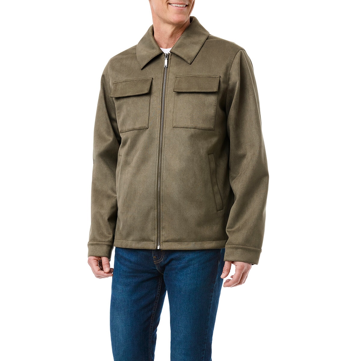 Vince Camuto Chamarra para Caballero Verde EE Grande