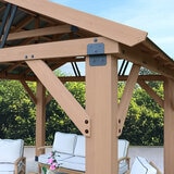 Yardistry, Pérgola Marquesina de 4.27 m x 3.66 m