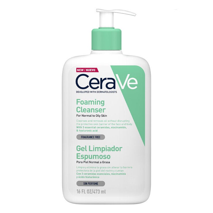 CeraVe Gel Limpiador Espumoso 473 ml