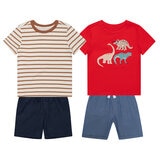 Pekkle Conjunto 4 piezas para Niños Dinosaurio 6